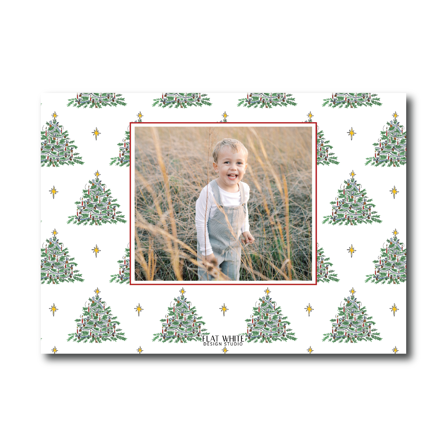 O Christmas Tree Crest Landscape