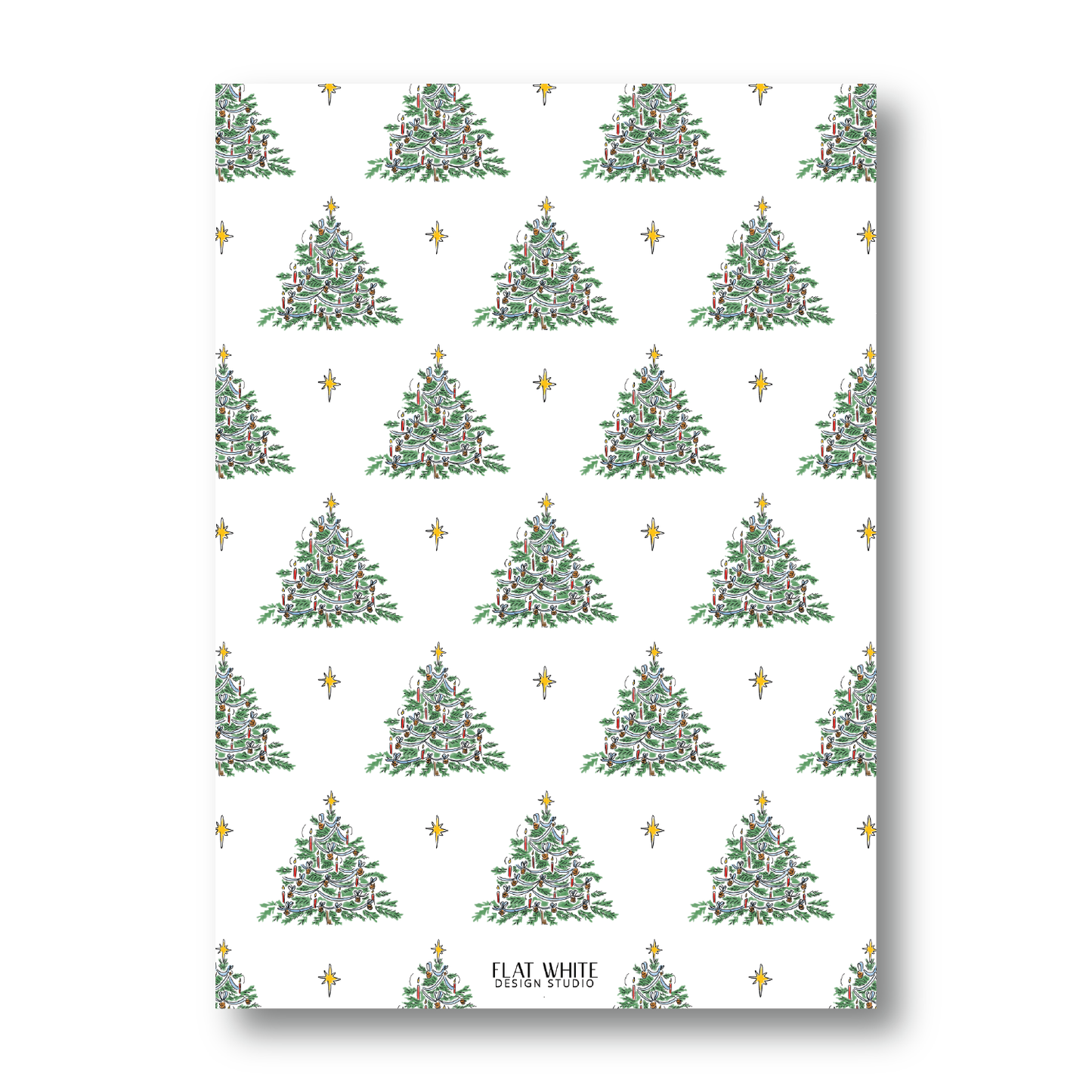 O Christmas Tree Crest Portrait