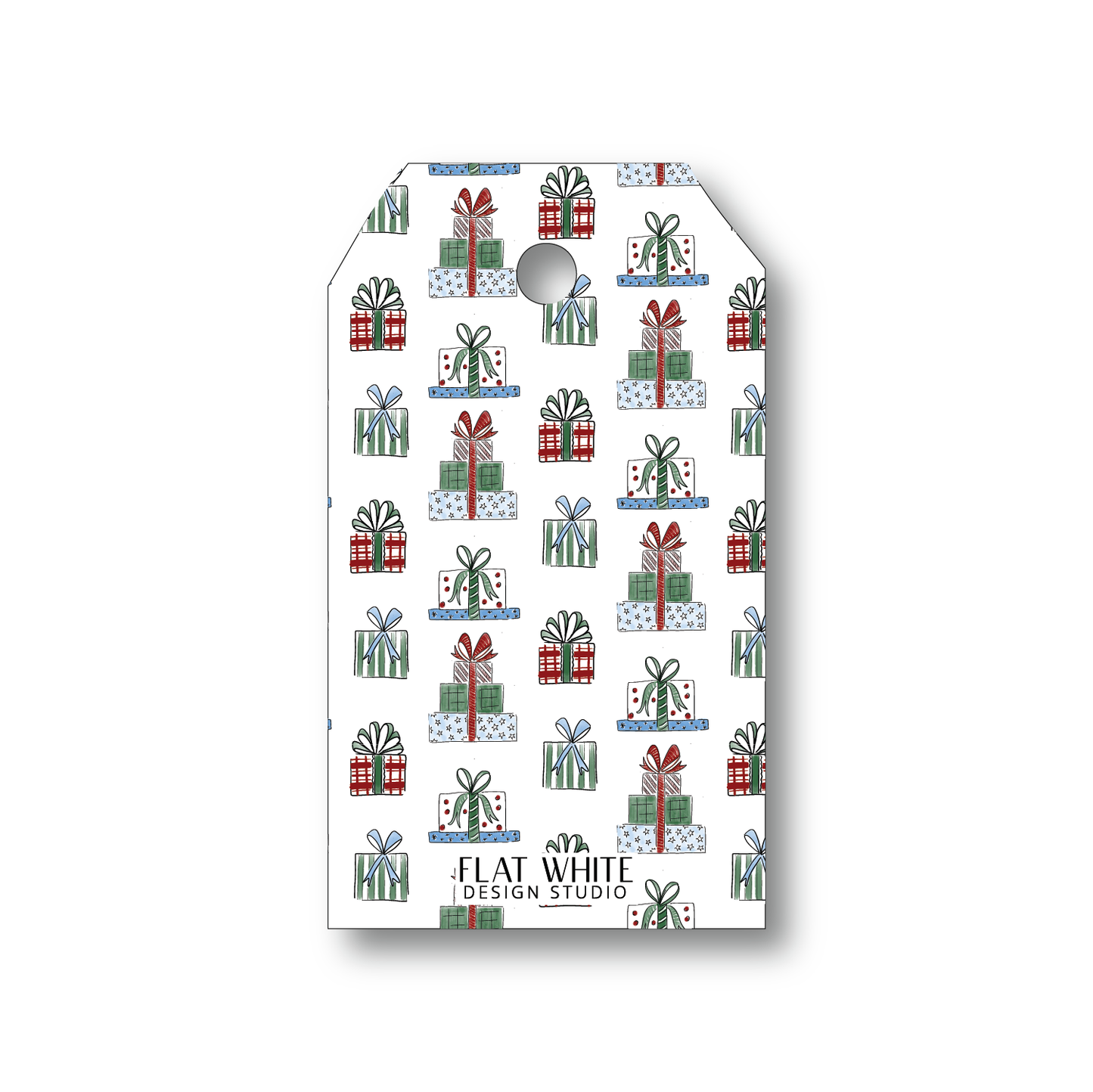 Holly Jolly Gift Tag