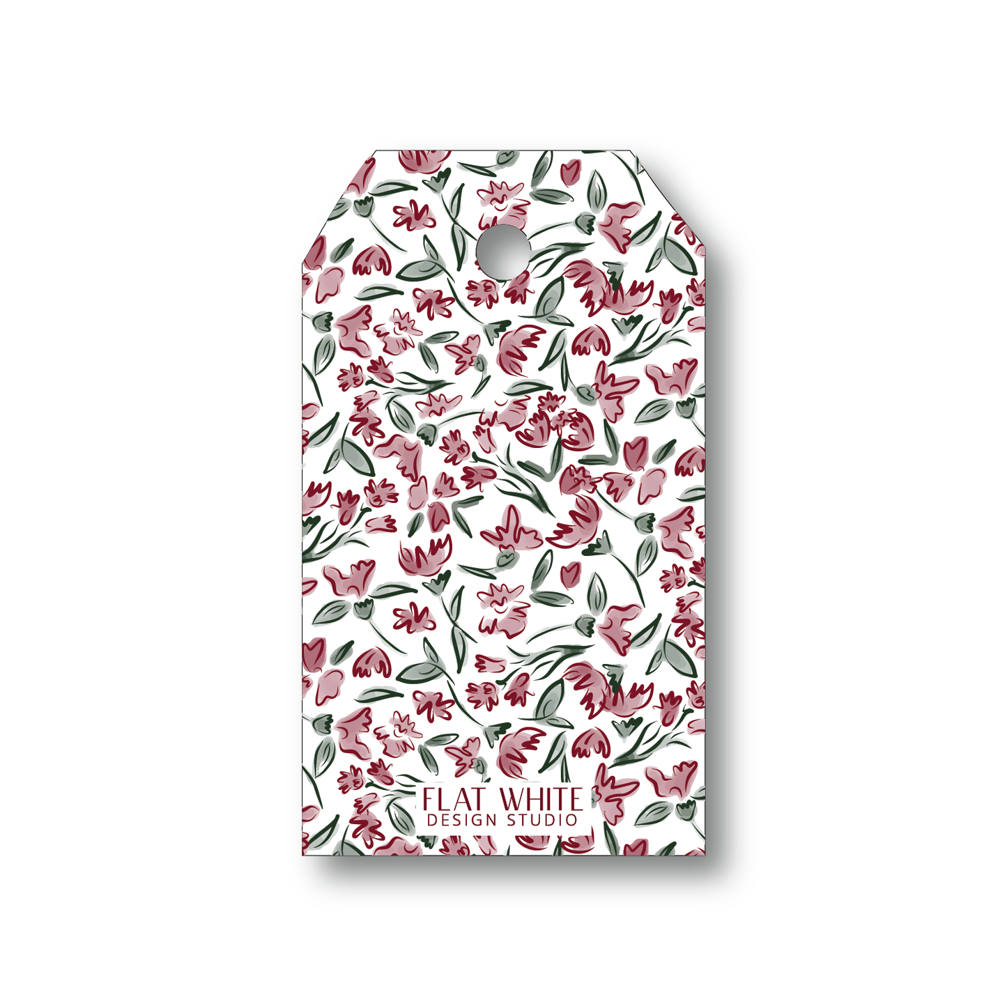 Christmas Garden Gift Tag