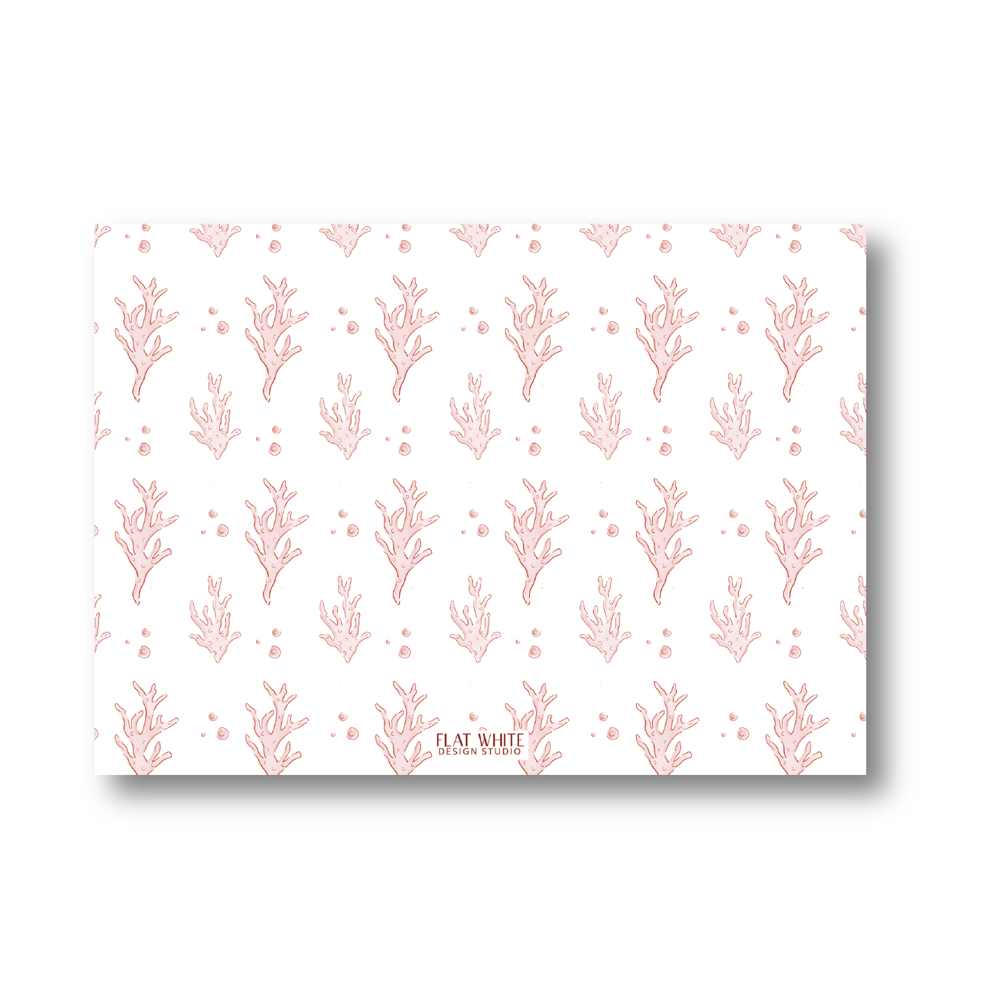 Christmas Coral Landscape Crest