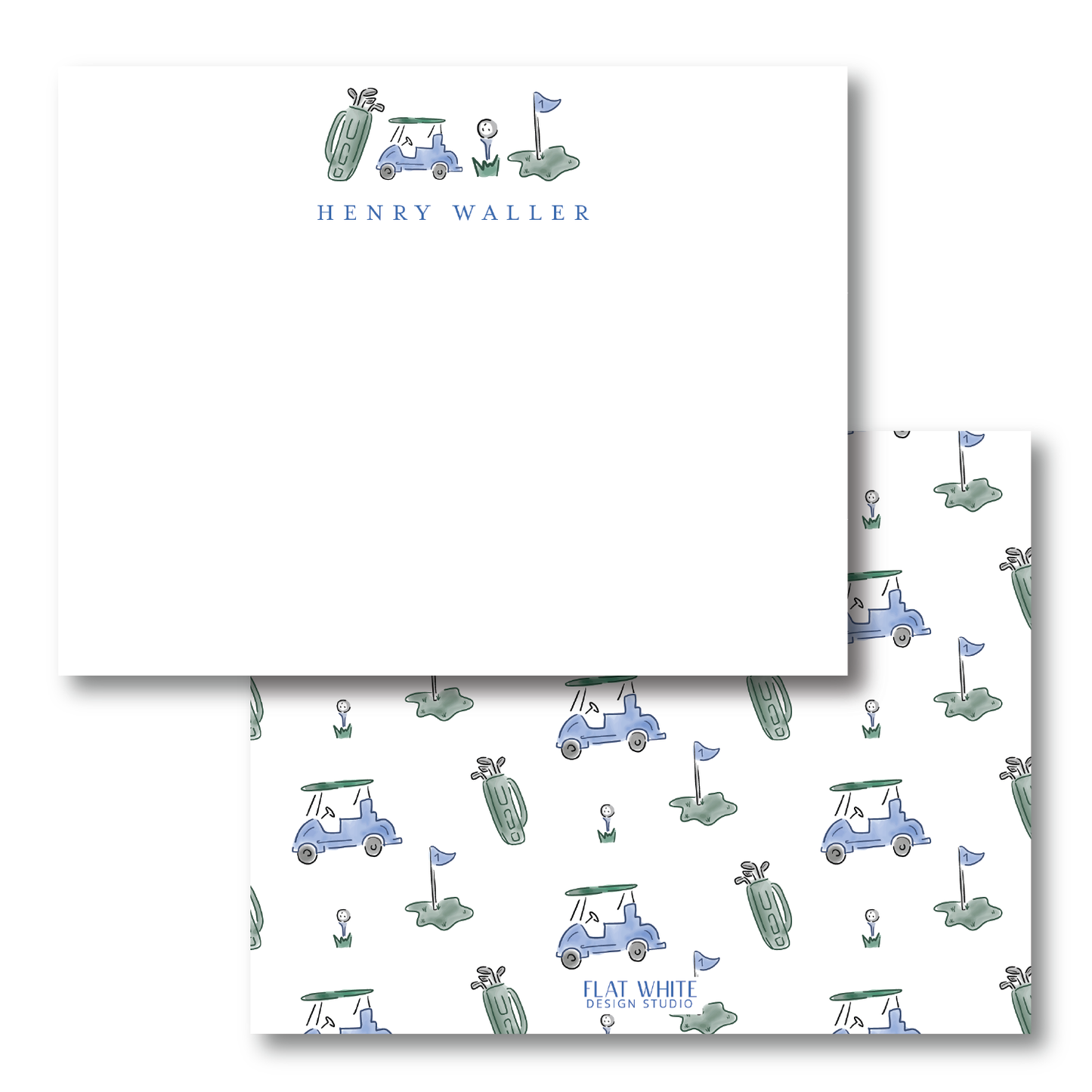 Golf Icon Stationery