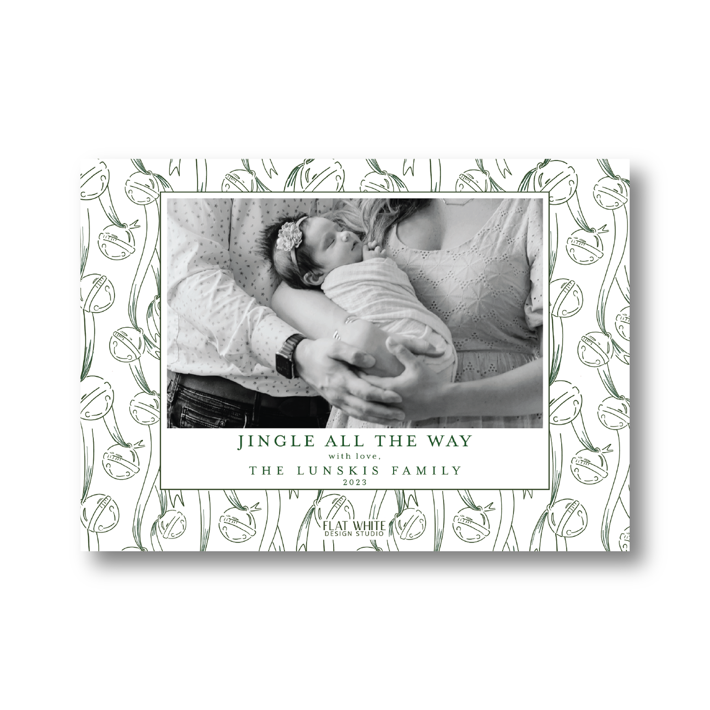 Jingle Bells Pattern Landscape