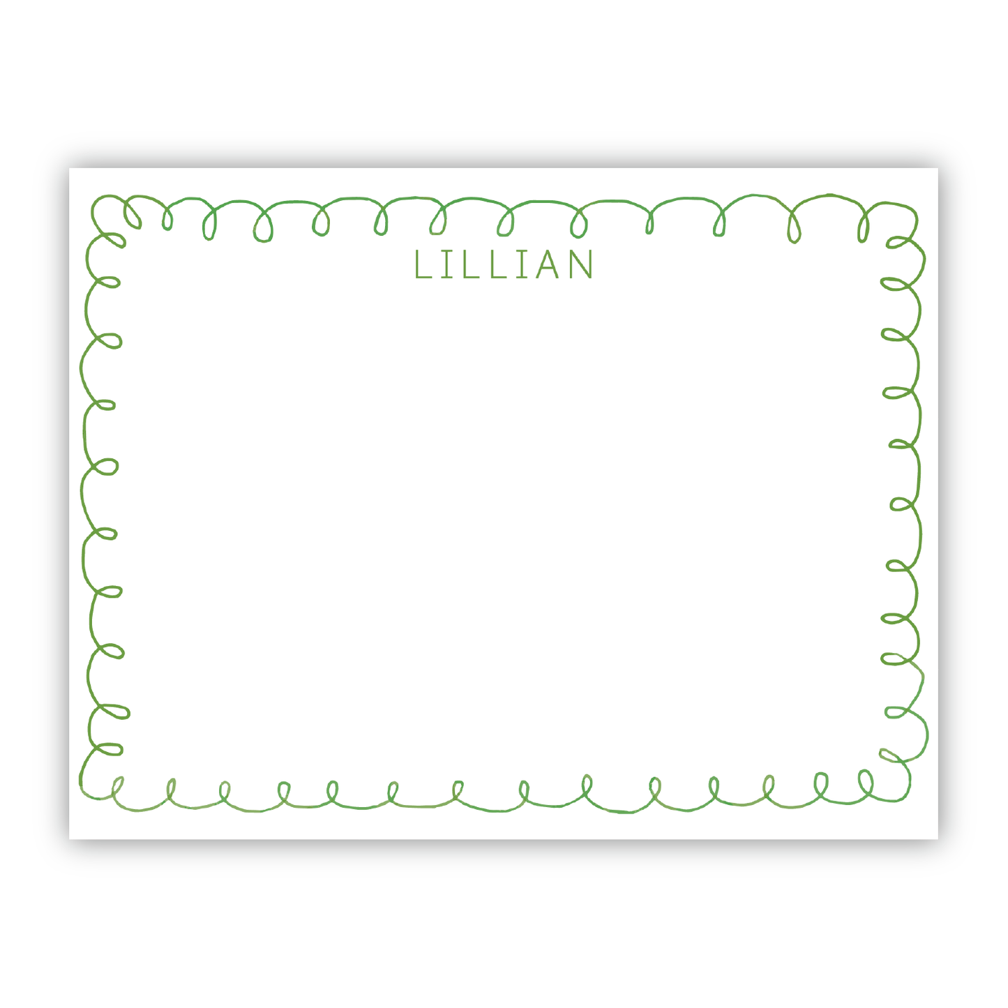 Spring Swirl Stationery