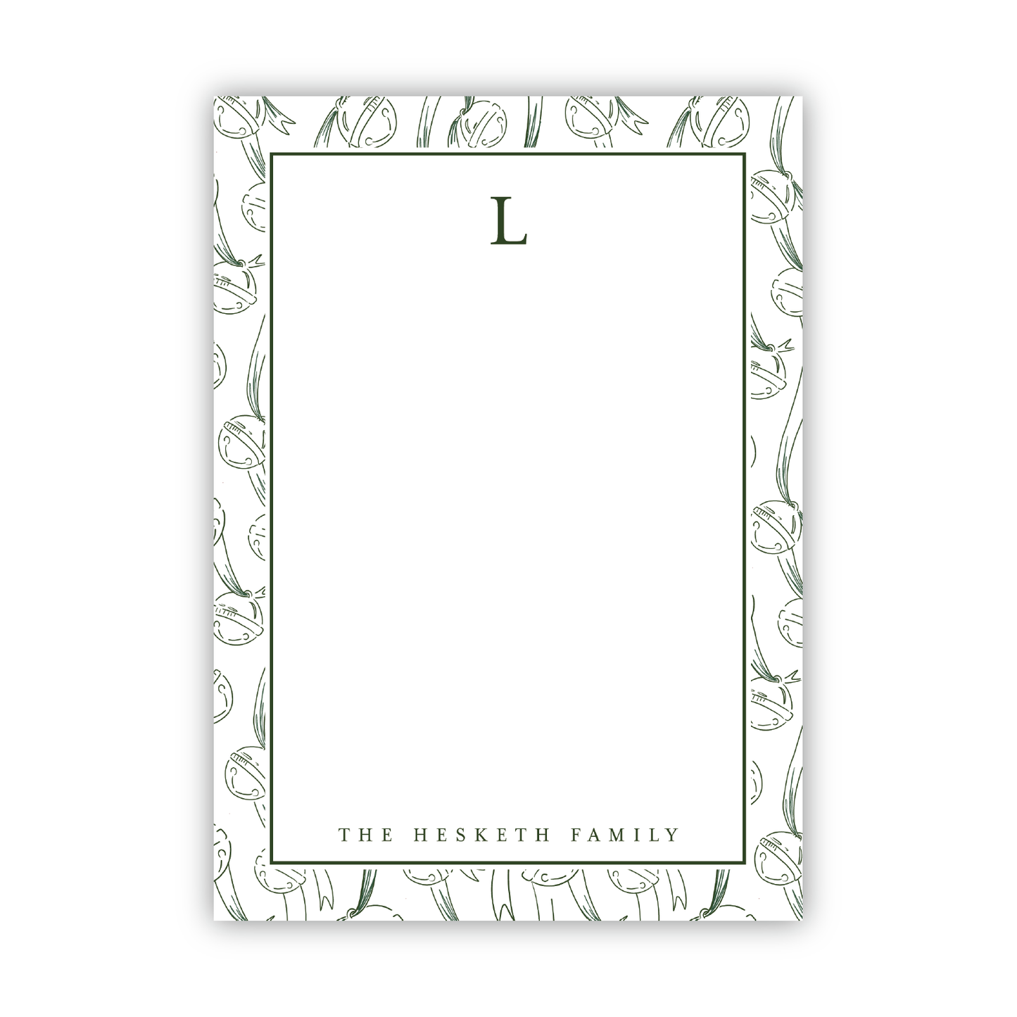 Jingle Bells Holiday Notepad