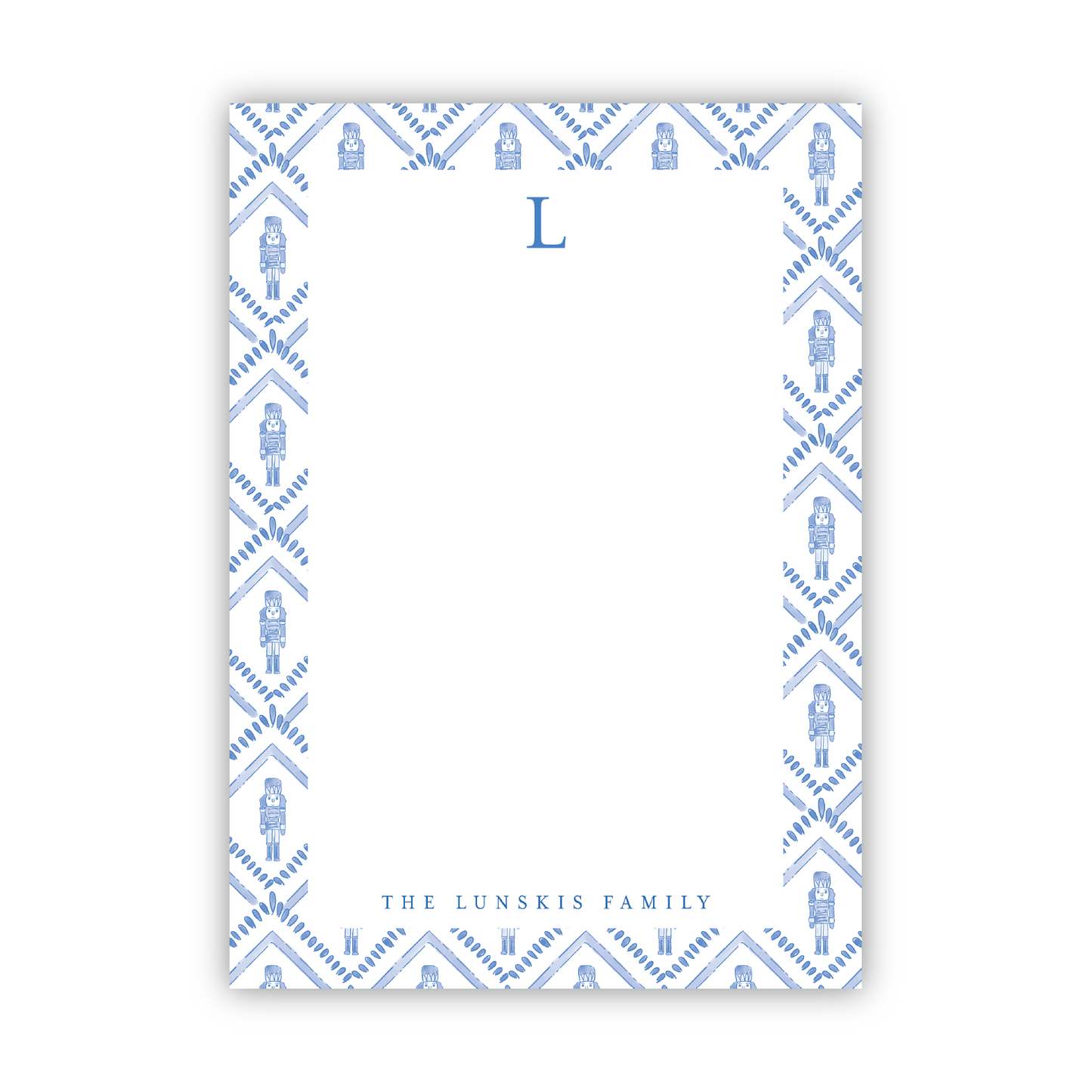 Nutcracker Holiday Notepad