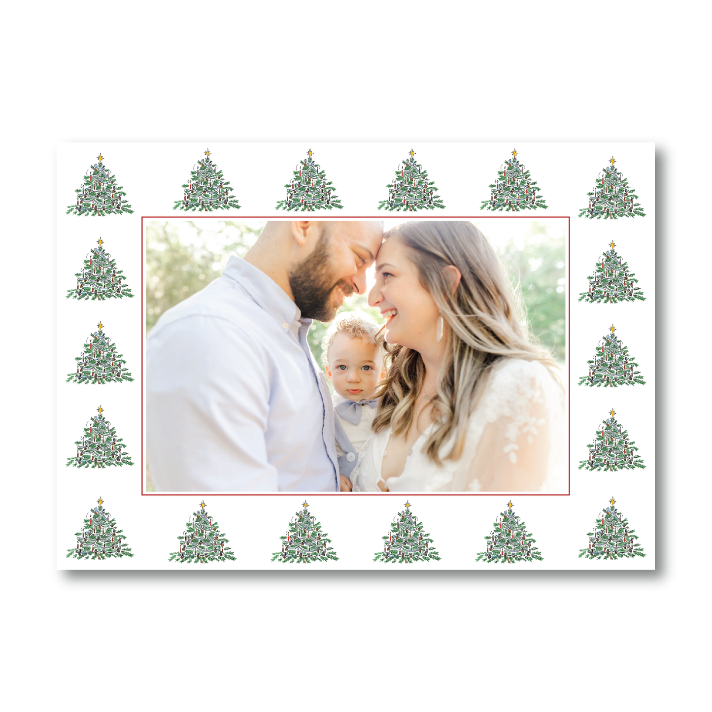 O Christmas Tree Pattern Landscape