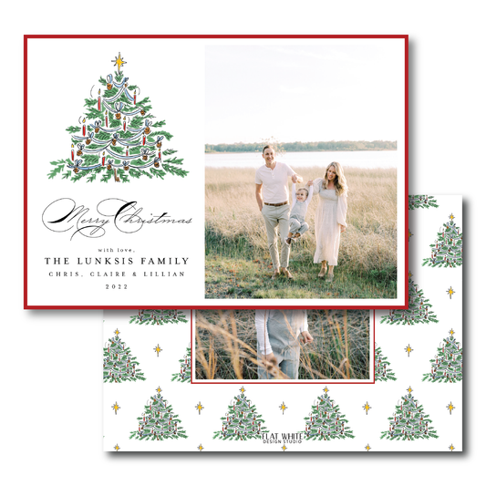 O Christmas Tree Crest Landscape