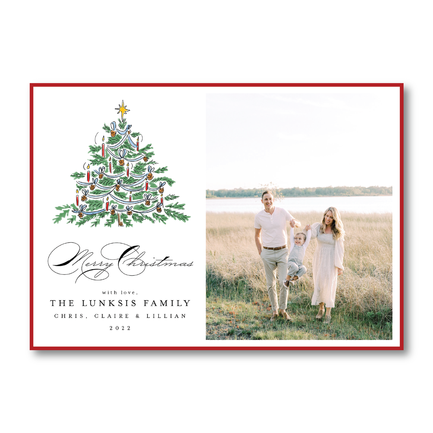 O Christmas Tree Crest Landscape