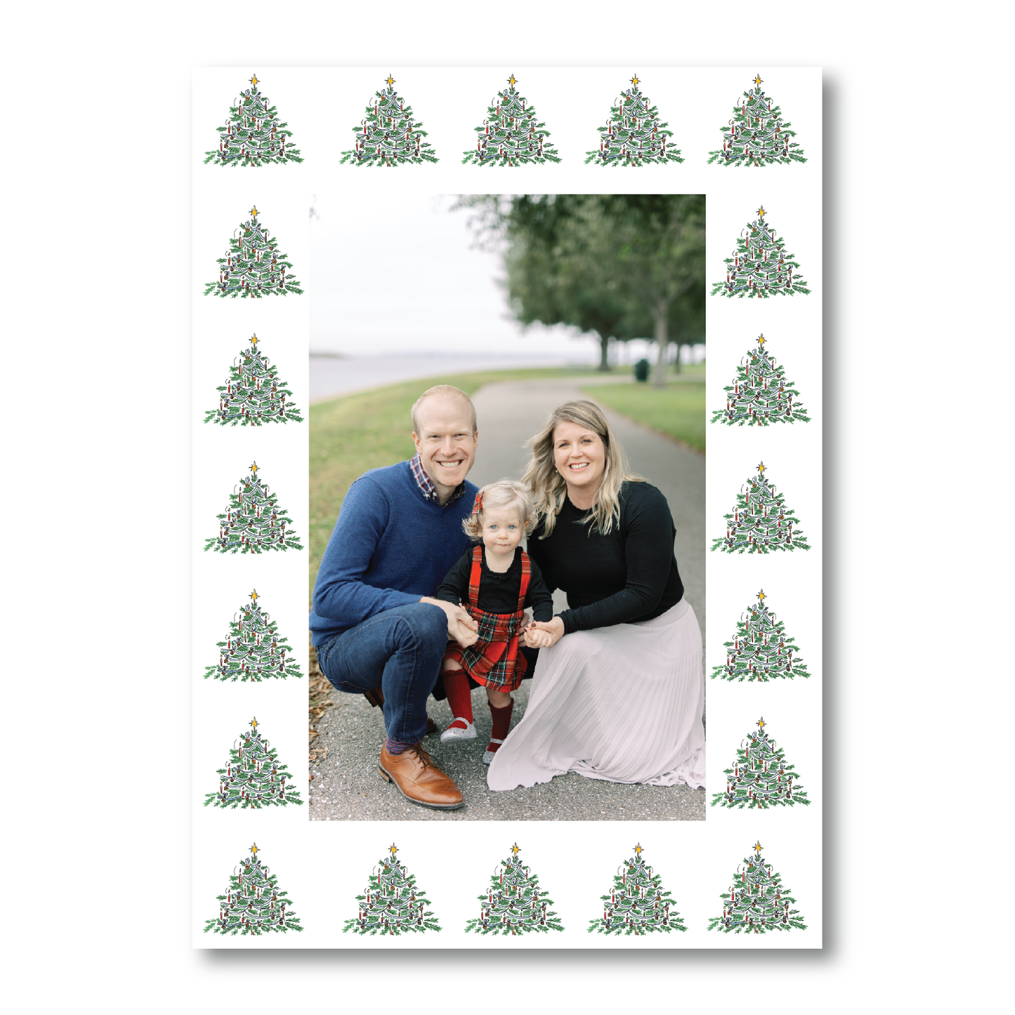 O Christmas Tree Pattern Portrait