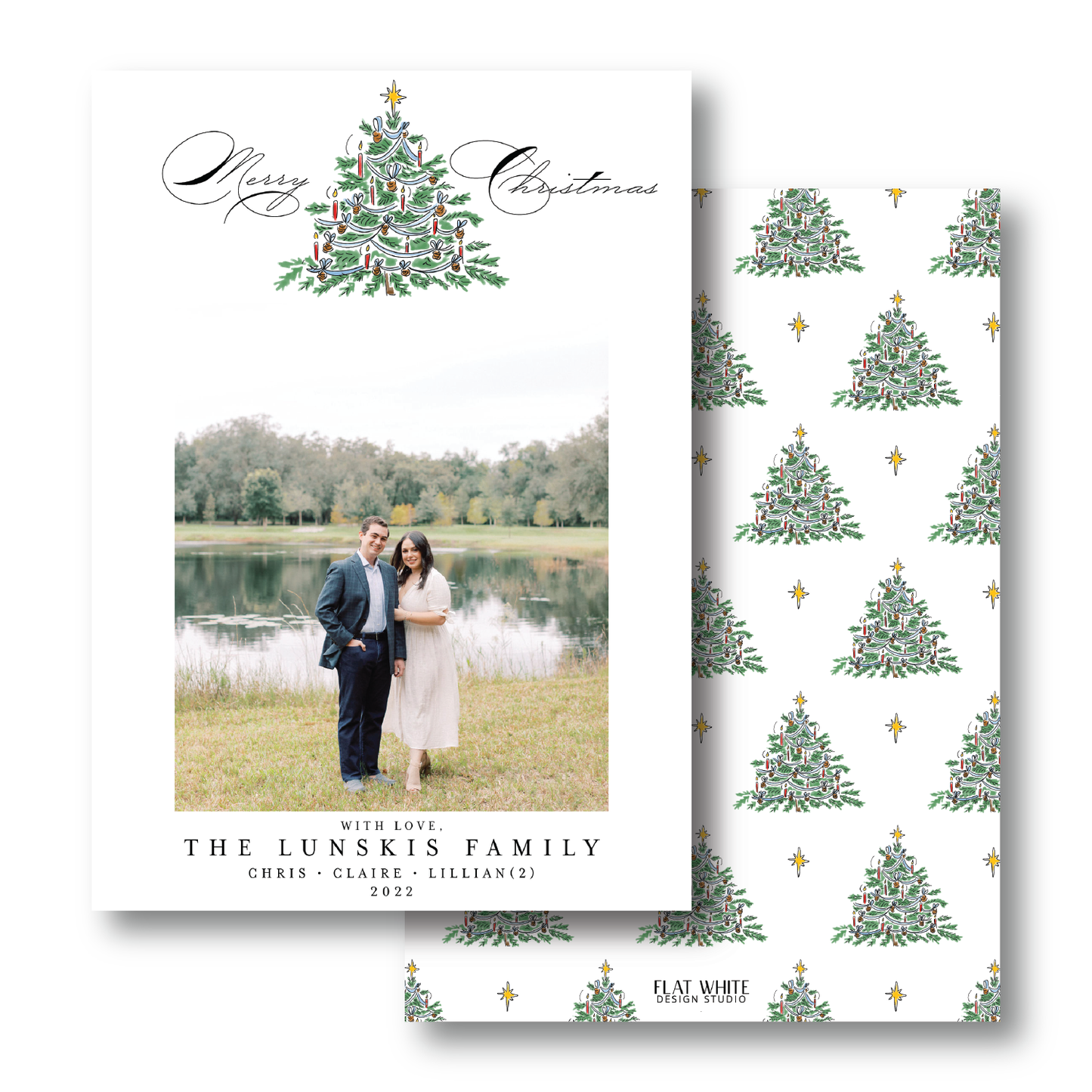 O Christmas Tree Crest Portrait
