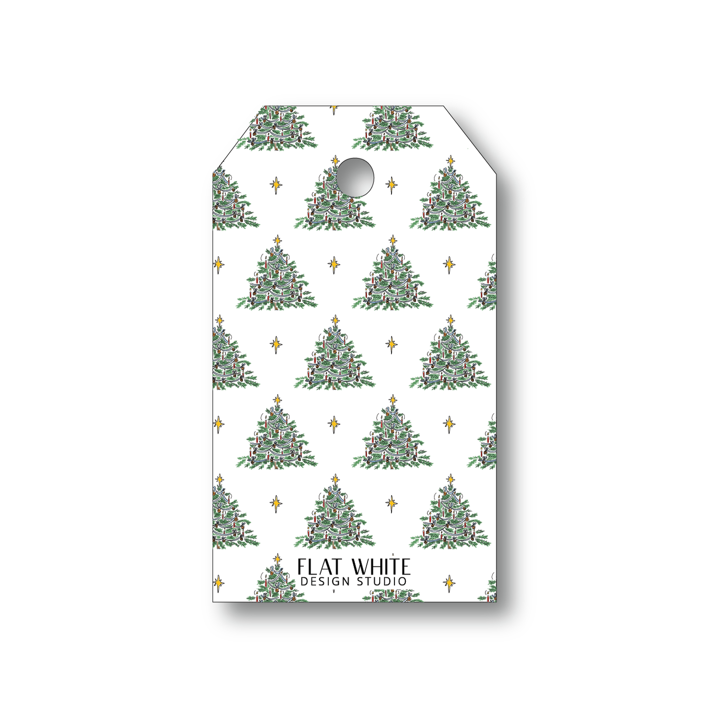 Frasier Fir Holiday Gift Tag