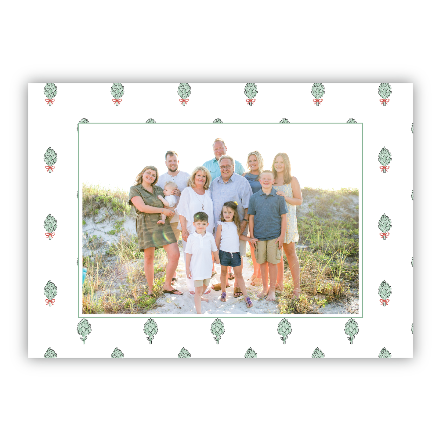 Artichoke Holiday Tree Border Landscape