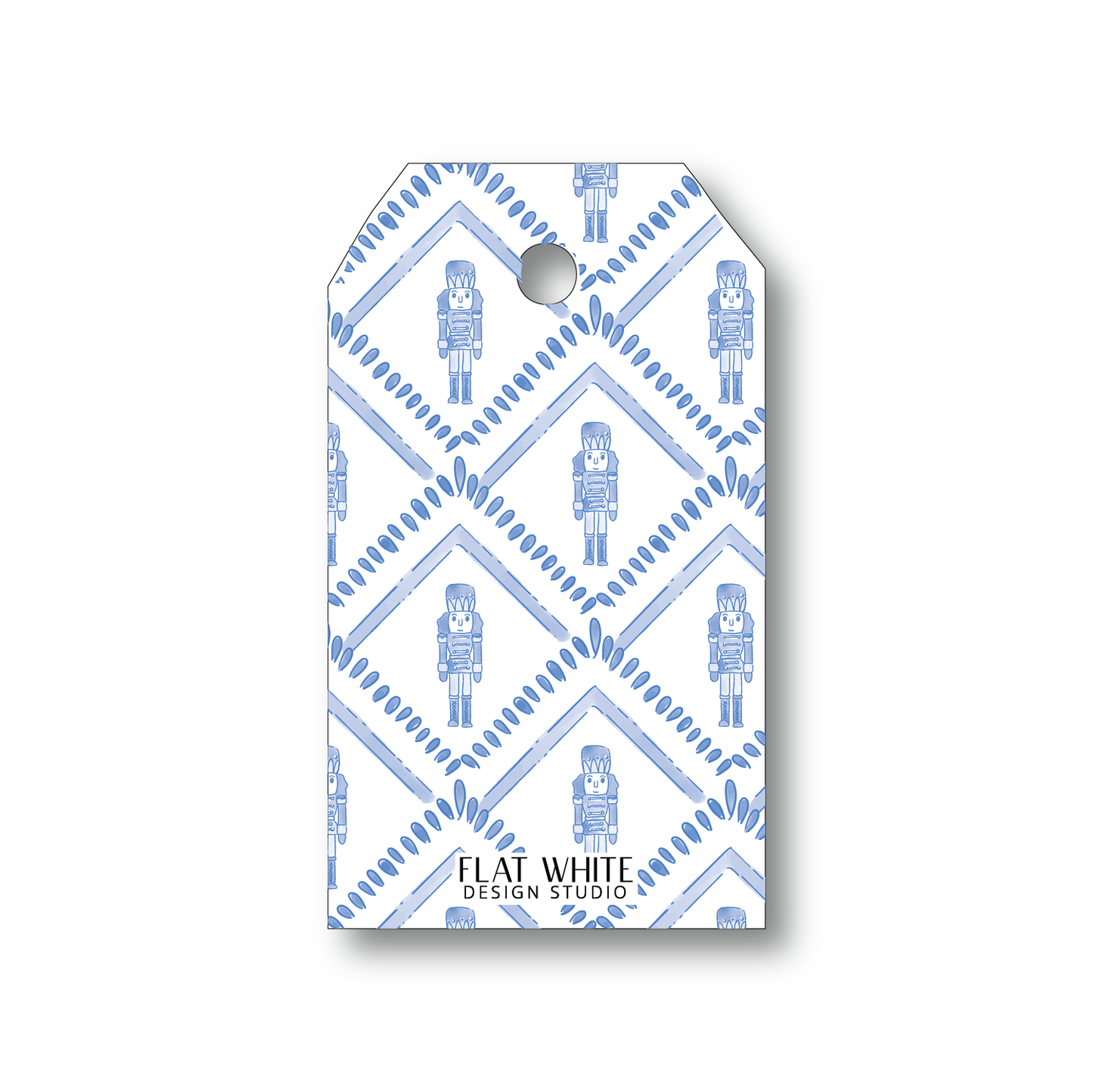 Nutcracker Holiday Gift Tag