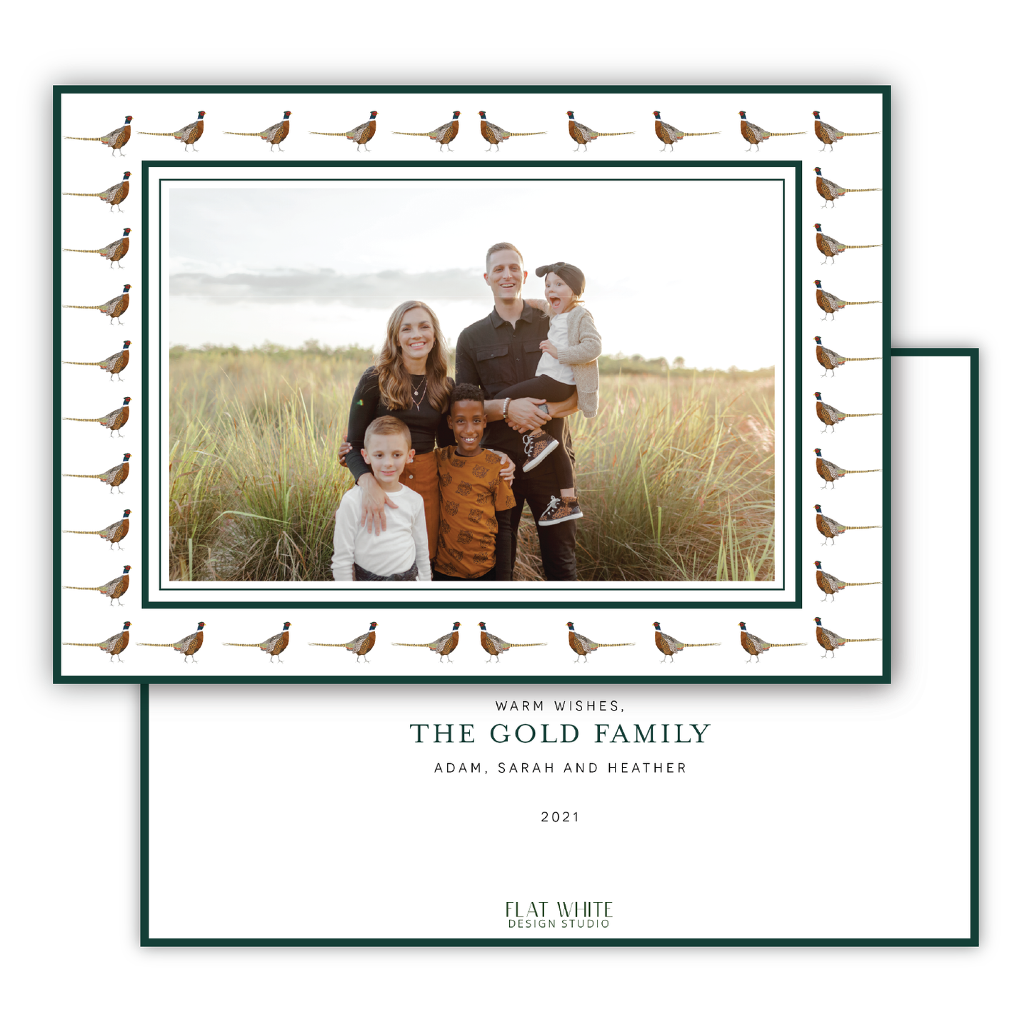 Pheasant Holiday Hunt Border Landscape
