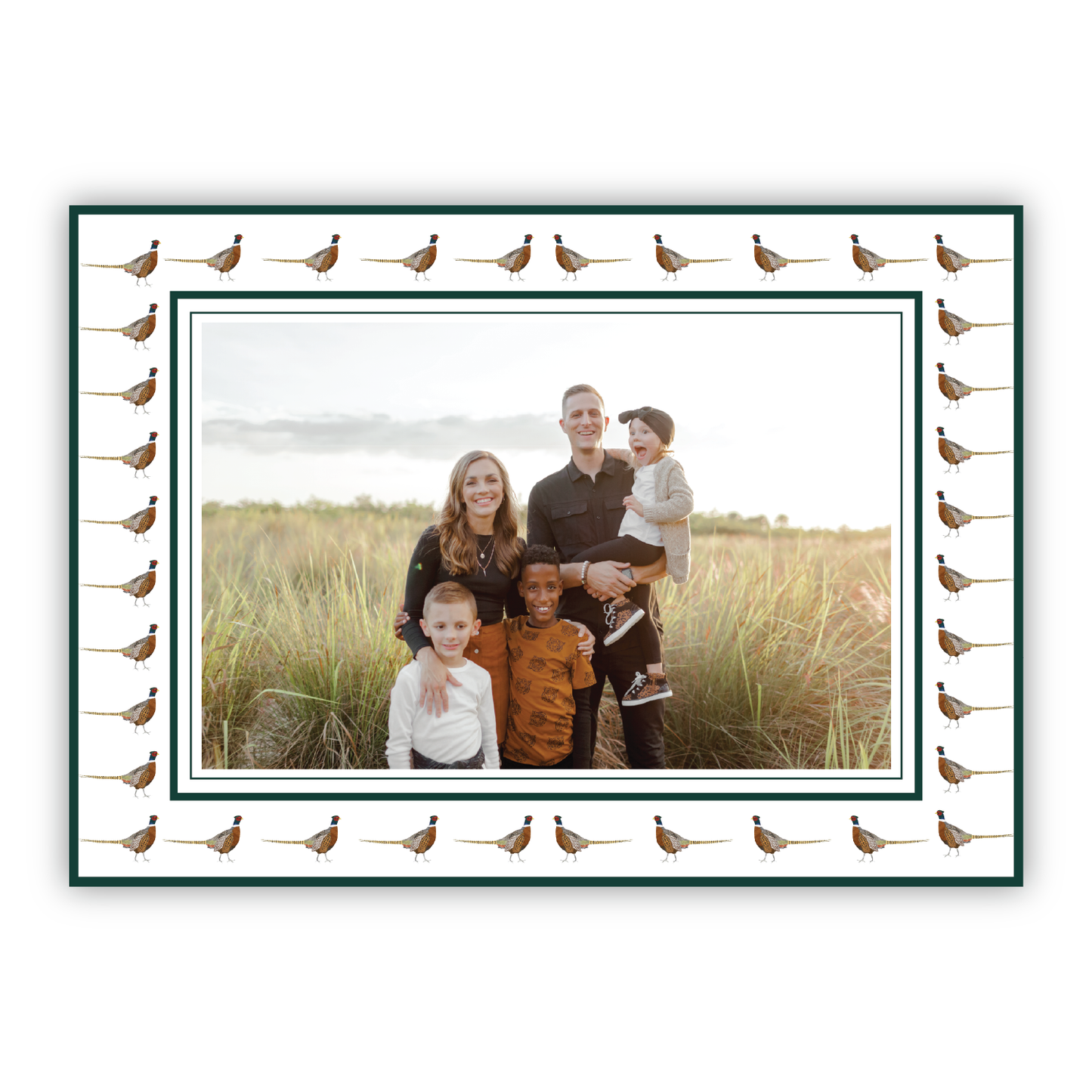 Pheasant Holiday Hunt Border Landscape