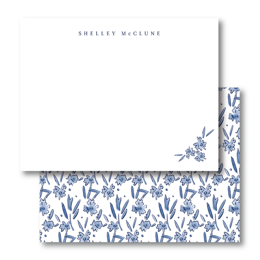 Brunnera Blue Bouquet Stationery