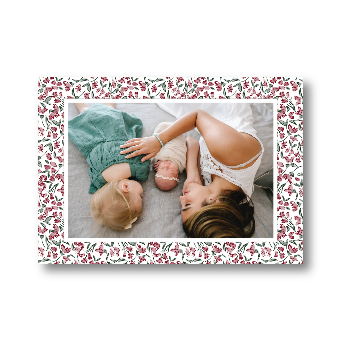 Christmas Flower Garden Pattern Landscape