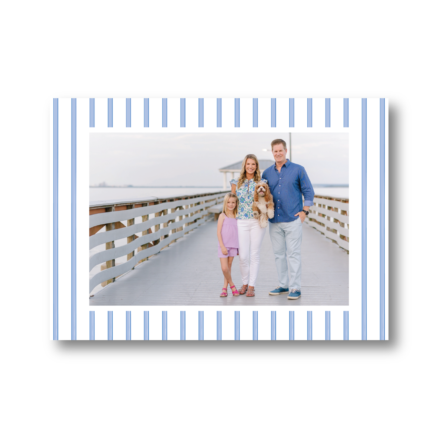 Happy Holiday Parasol Pattern Landscape