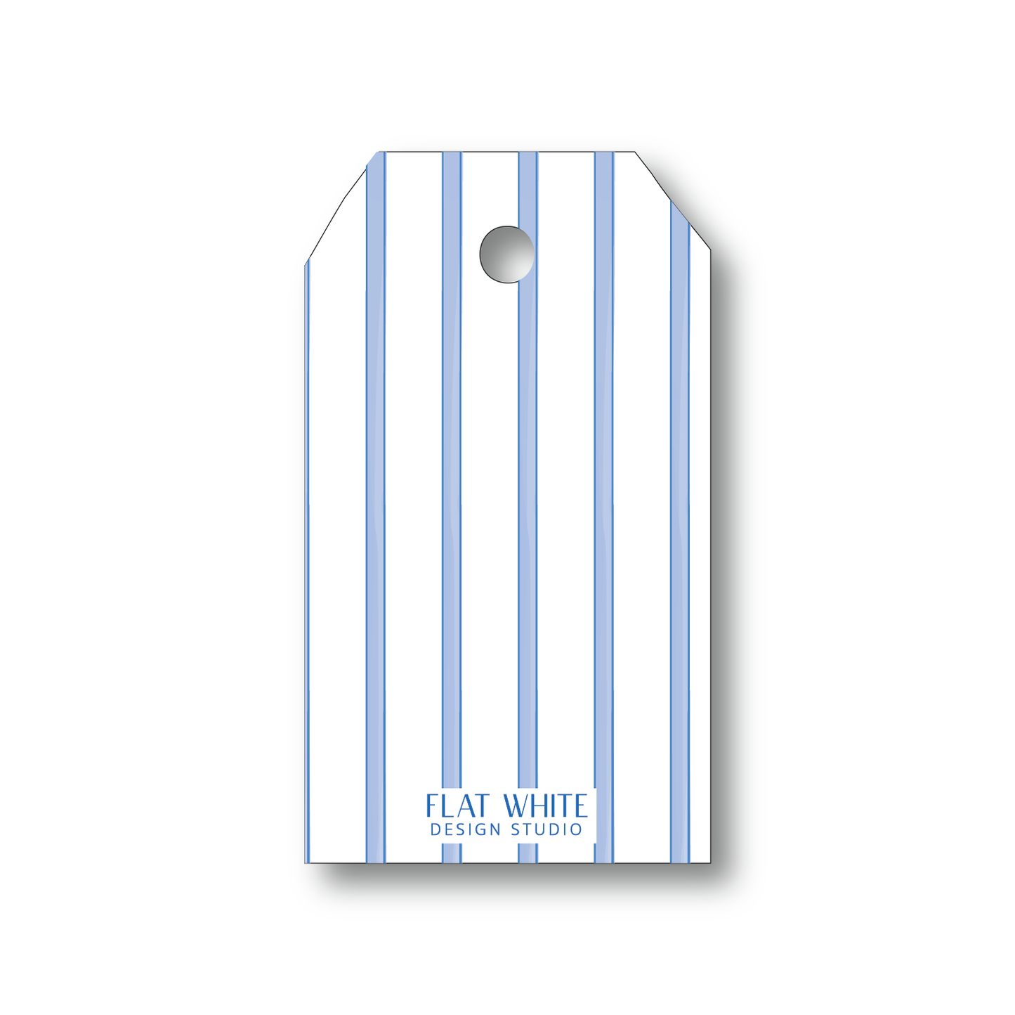Happy Holiday Parasol Gift Tag