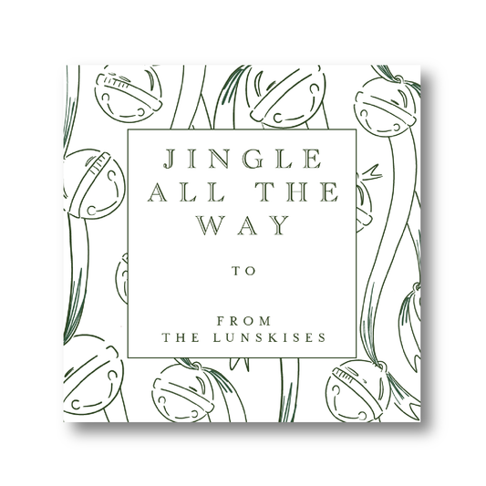 Jingle Bells Gift Tag