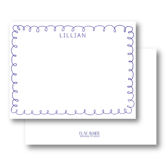 Spring Swirl Stationery