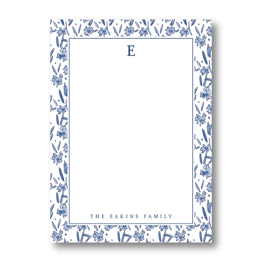 Brunnera Blue Bouquet Notepad