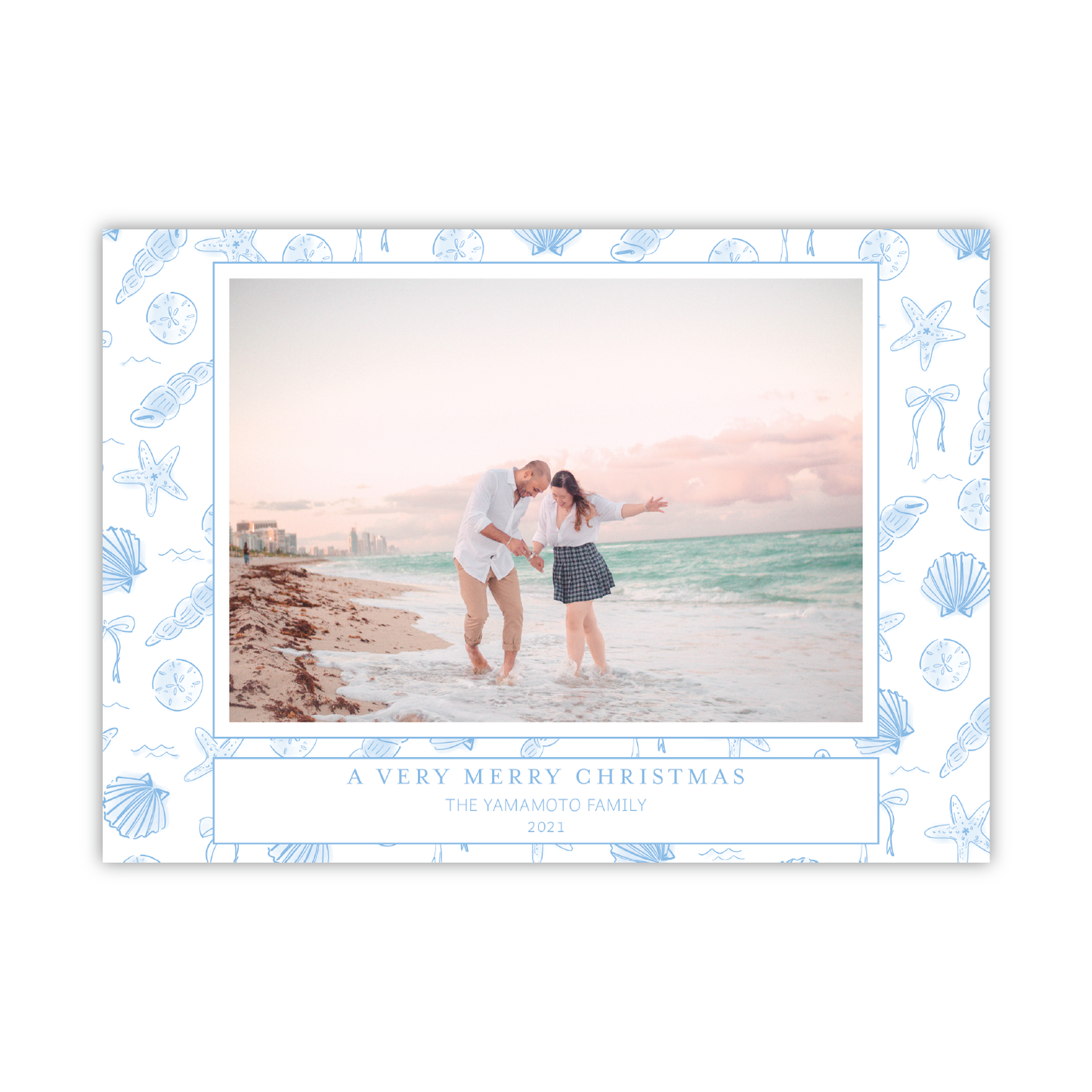 'Tis the Seashore Border Landscape
